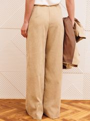 Брюки GIZART арт. 35204 бежевый вельвет