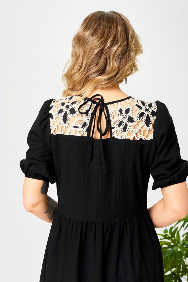 Платье Ava fashion арт. М-192 черный