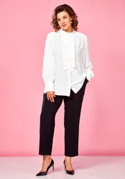 Bluzka Ava fashion #M-133 molochnyj