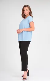 Блузка BLISS 8702 голубой NICE