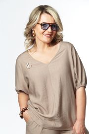 Костюм OVERYOU арт. 249 капучино