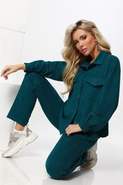 Костюм DS Trend арт. К-0944-0521-01 (брючный сине-зеленый)