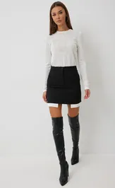 Юбка V&N fashion 1041 черный