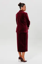 Suit MiSlana #1165/1 bordo