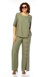 Костюм Ольга Стиль С1022 хаки