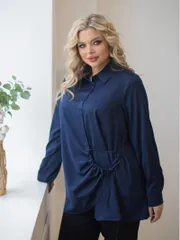 Блузка NOVITA арт. 1302 темно-синий