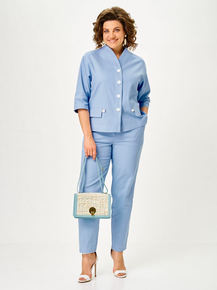 Костюм Vilena-fashion арт. 1159 голубой