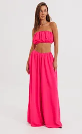 Spodnie V&N fashion 1155_malinovyj