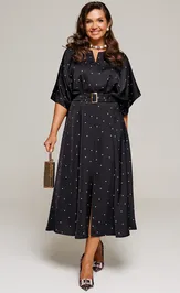 Dress Beautiful & Free 6180 chyornyj+gorox