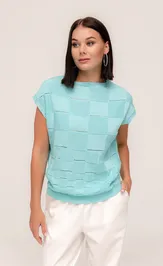 Kamizelka Romgil TN431 biryuzovyj