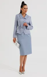 Костюм Galean Style 987.1 голубой