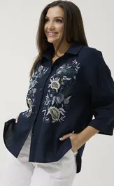 Suit Ma Cherie 3123 temno-sinij+belyj