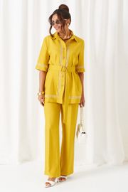 Костюм Beautiful & Free арт. 6461 горчица