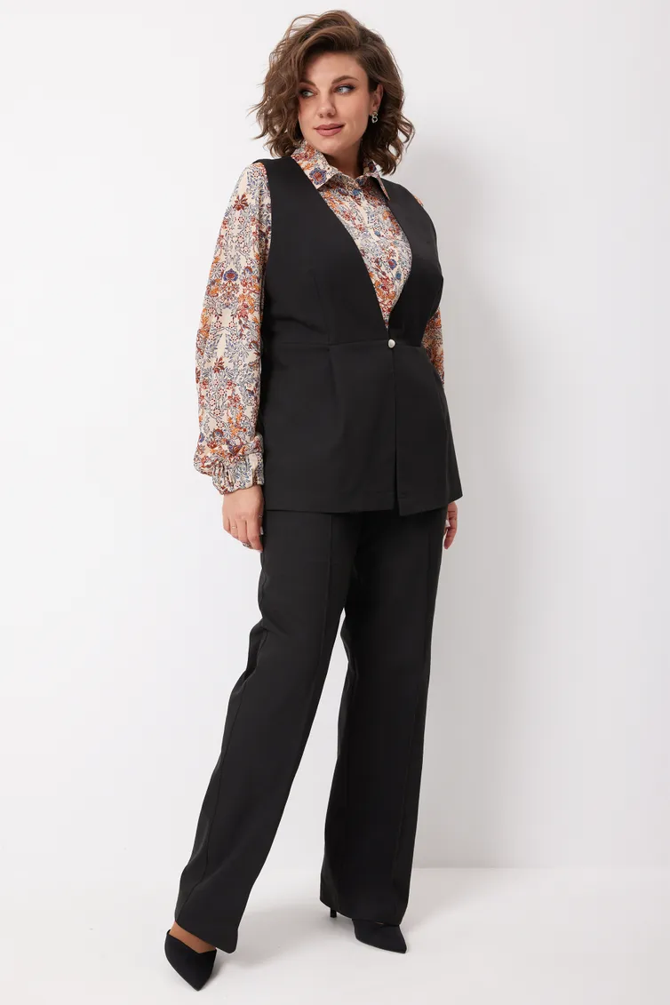 Trousers BegiModa #6068 chyornyj