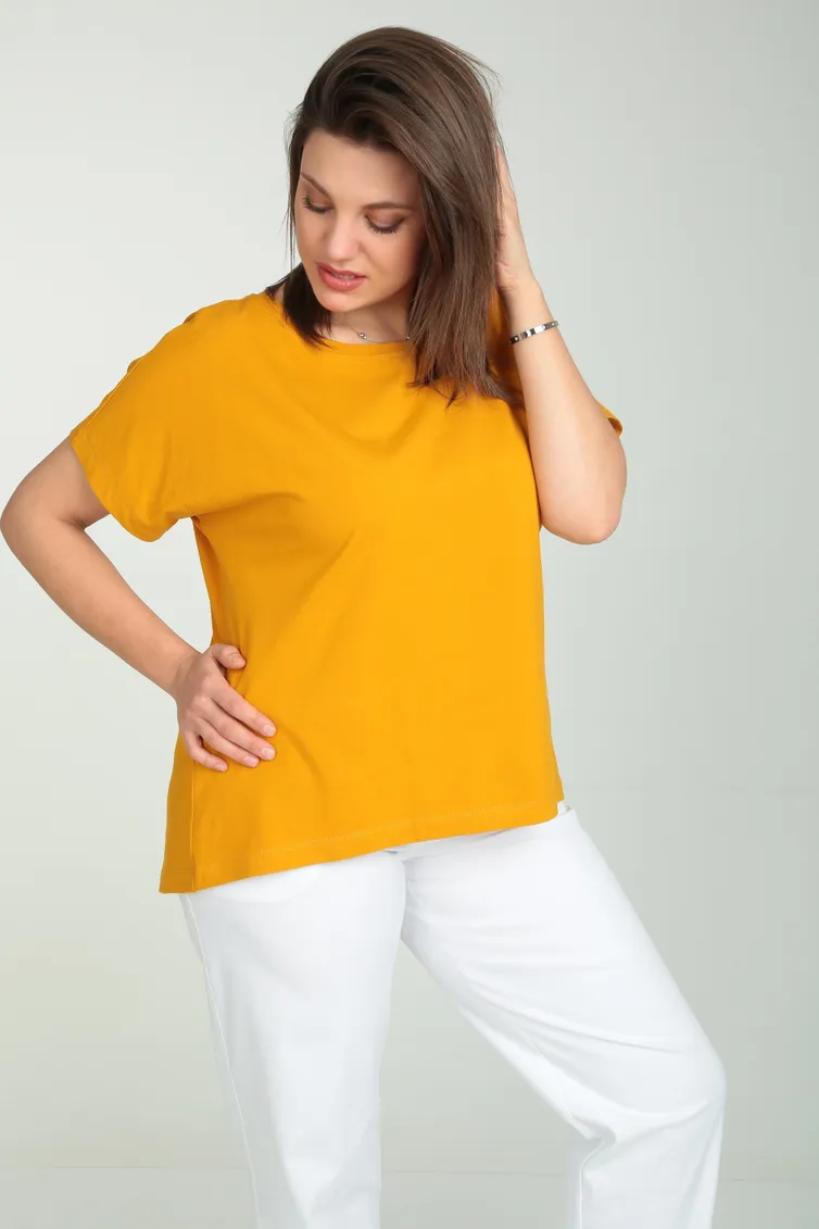 Koszulka BLISS #8172 gorchica