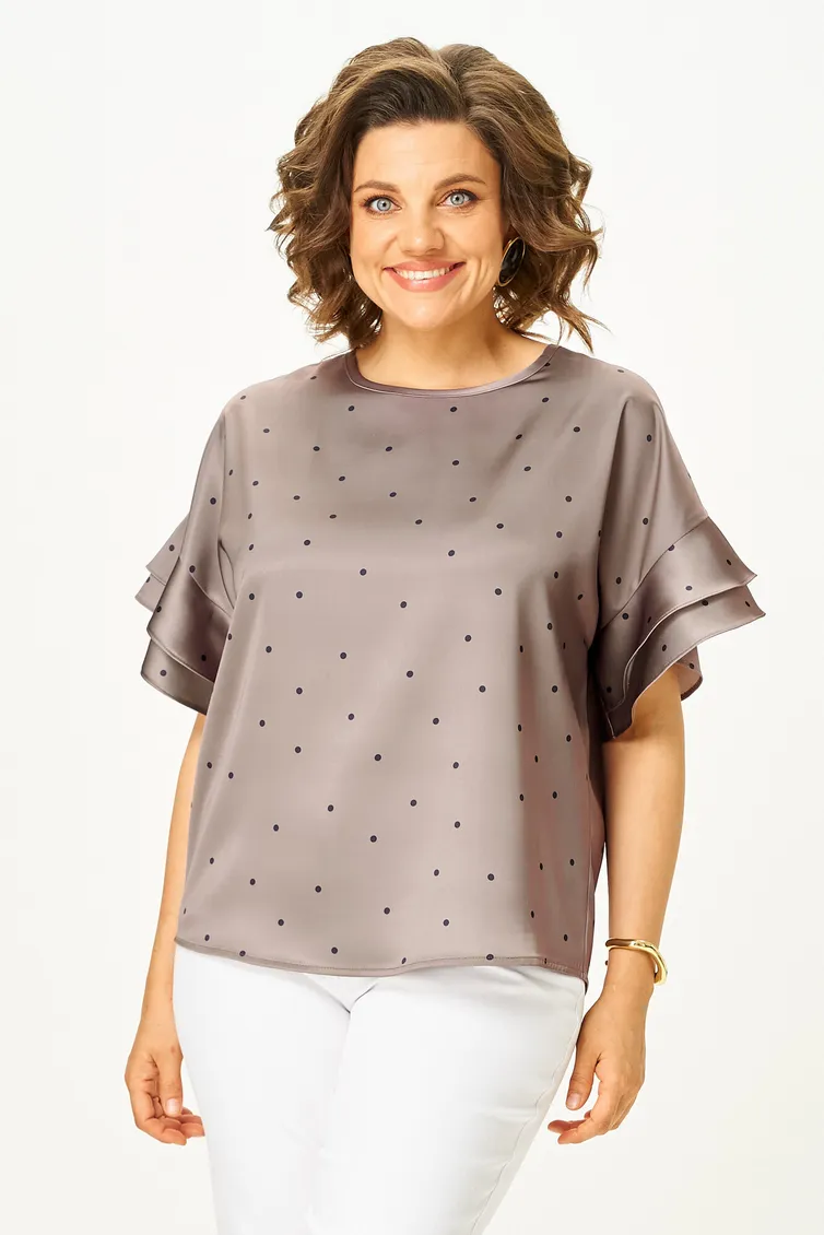 Blouse Rumoda #2297 kapuchino