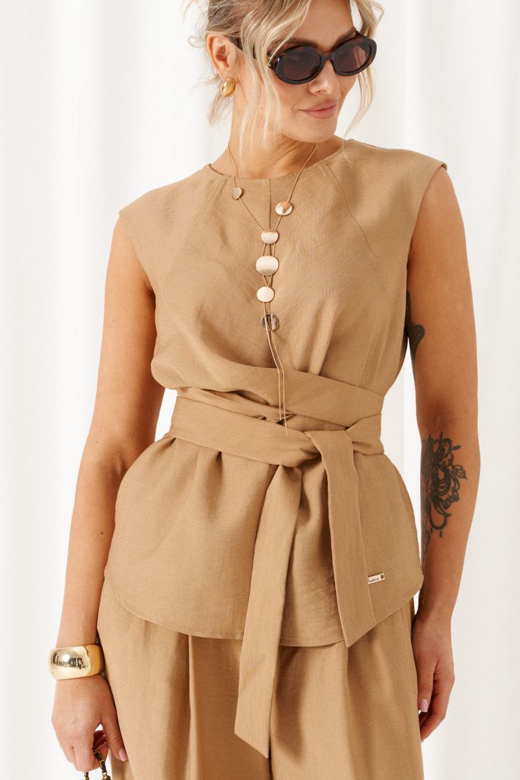 Костюм Beautiful & Free арт. 6466 бежевый