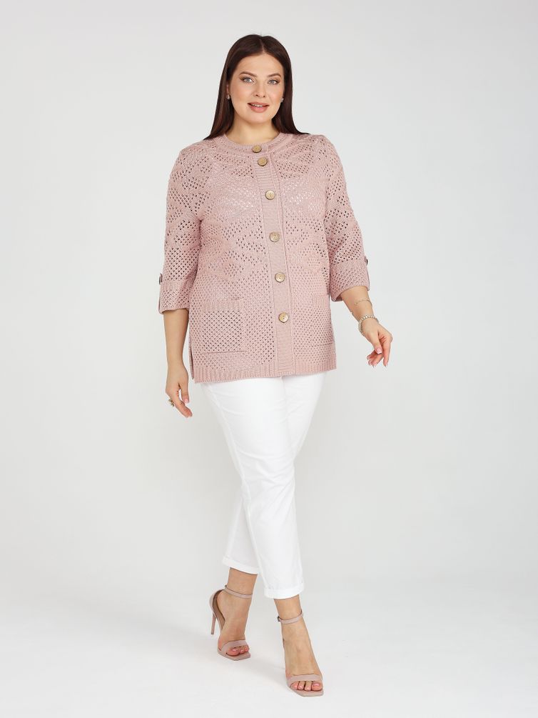 Кардиган BONADI арт. 2178 пудра