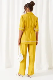 Костюм Beautiful & Free арт. 6461 горчица
