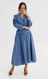 Костюм MiSlana 1116голубой