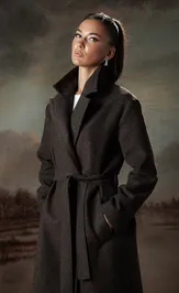 Coat Buter New 3476 korichnevyj