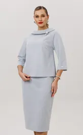 Костюм Anastasia 1163 серо-гол
