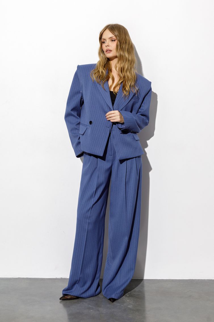 Жакет Pirs арт. 6377темно-голубая полоска