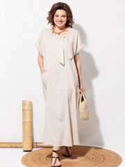 Dress Anastasia MAK #1326 bezhevyj