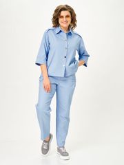 Костюм Vilena-fashion арт. 1158 голубой