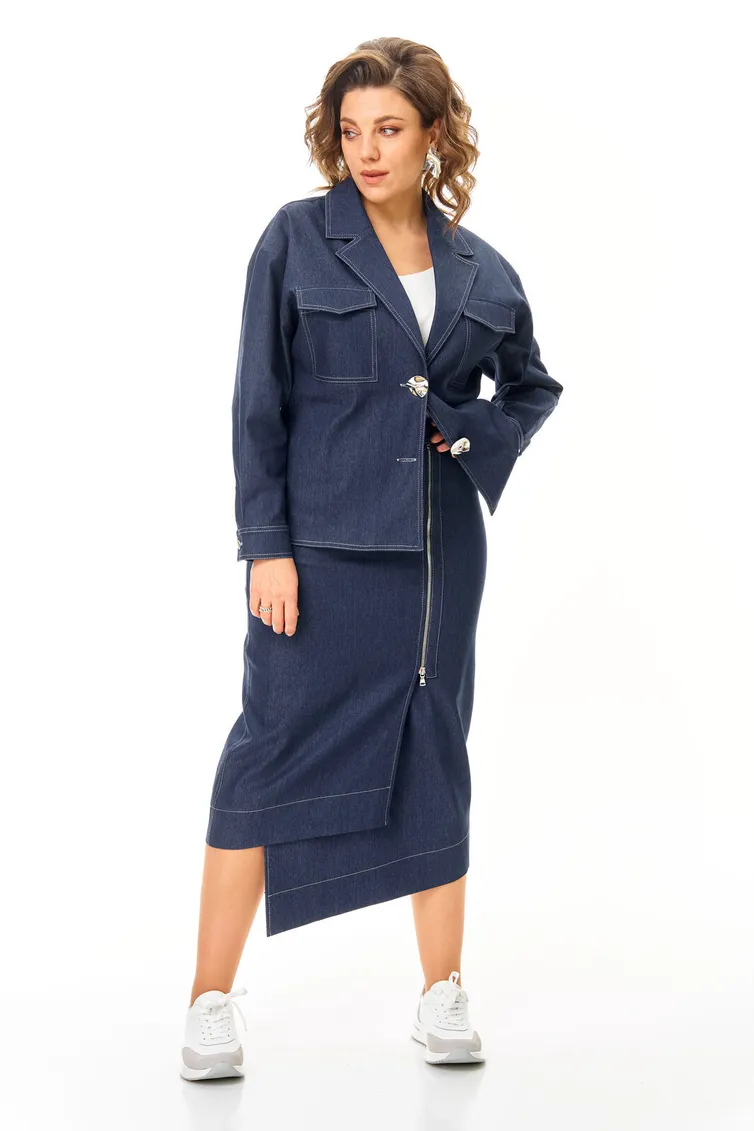 Garnitur VI ORO #VR-1245 denim