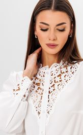 Blouse VIZAVI 728 molochnyj