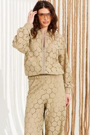 Zestaw Elletto Life #15333 olivkovyj