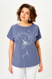 Футболка Rumoda арт. 2063 (короткий рукав) индиго