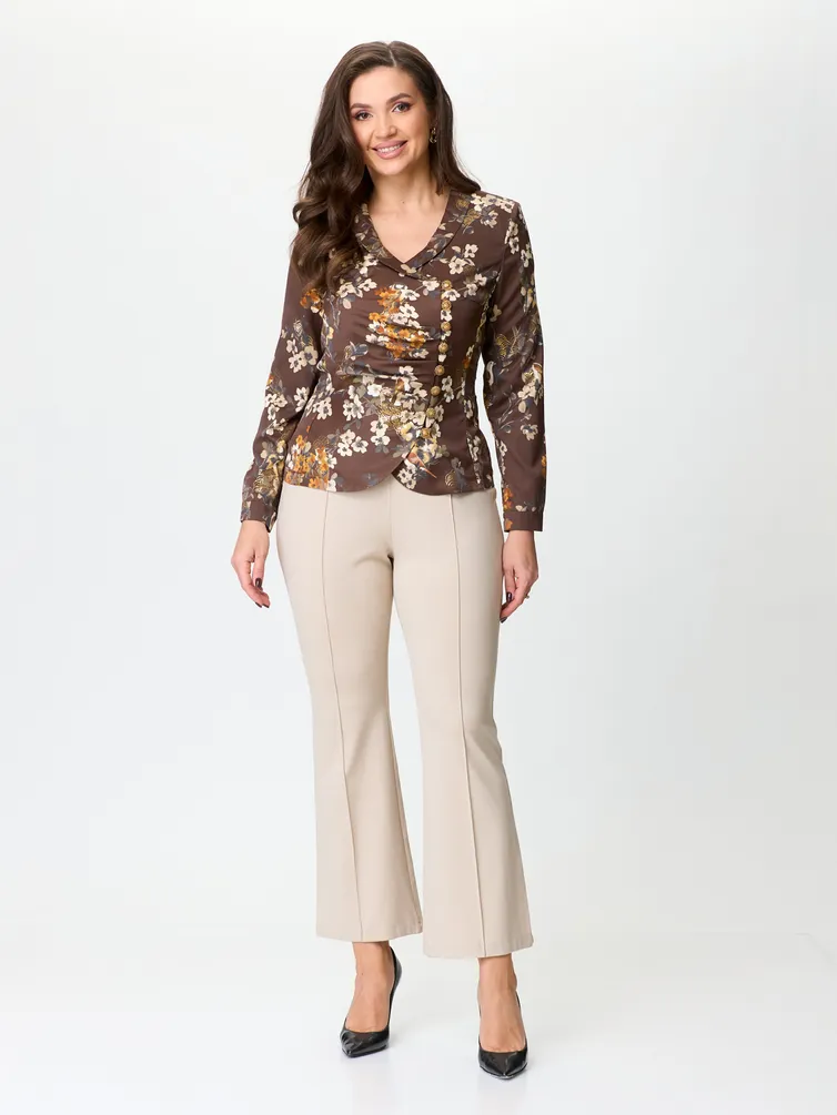 Trousers nika.pl #0502202 Sigma-22 bezhevyj