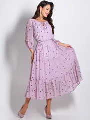 Платье DS Trend арт. ЮС-1065 (Все о нежности, кокетка нью)