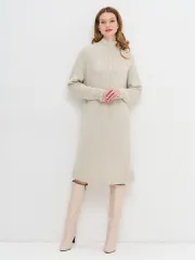 Платье Newvay арт. 9242-92019 кокосовое мол