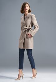 Coat Solei #3272 bezh