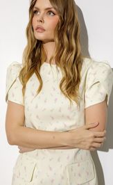 Платье Pirs 6749сливочный