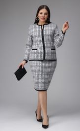 Костюм BONADI 1883 черно-белый