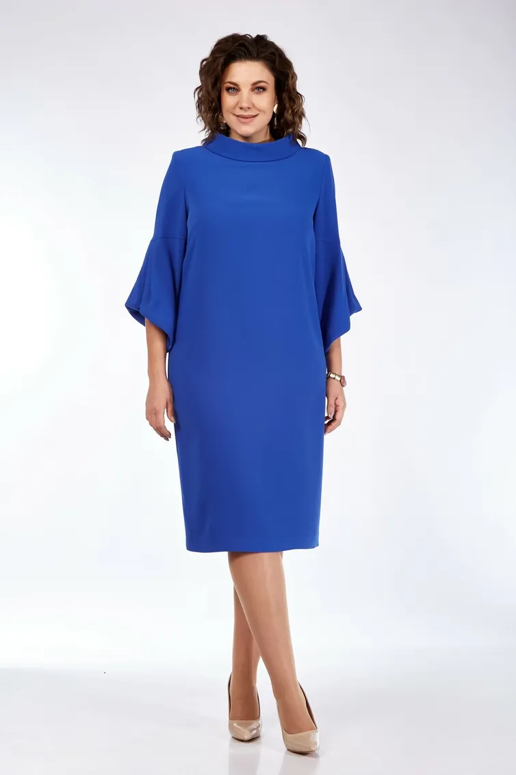 Sukienka Vilena-fashion #933 vasilek