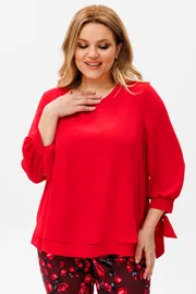 Комплект Michel Chic арт. 1390 красный, розы