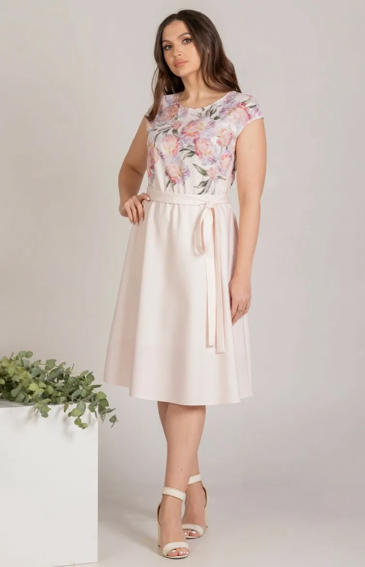 Sukienka MiSlana #0359 pion