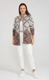 Sweter BONADI 2217 kapuchino