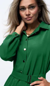 Sukienka Verita moda #N-2317 zelen