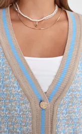 Sweter BONADI 2232 goluboj