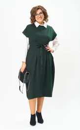 Платье Michel Chic 2176 темная хвоя
