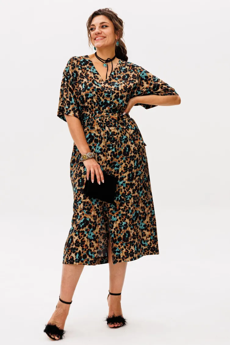 Dress Anelli Laurel #1391.1 biryuza i bronza