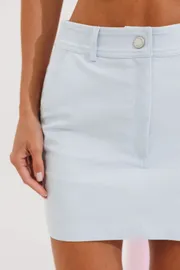 Юбка V&N fashion арт. 1175_голубой
