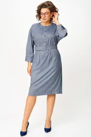Sukienka Karina Delux #M-1369 denim
