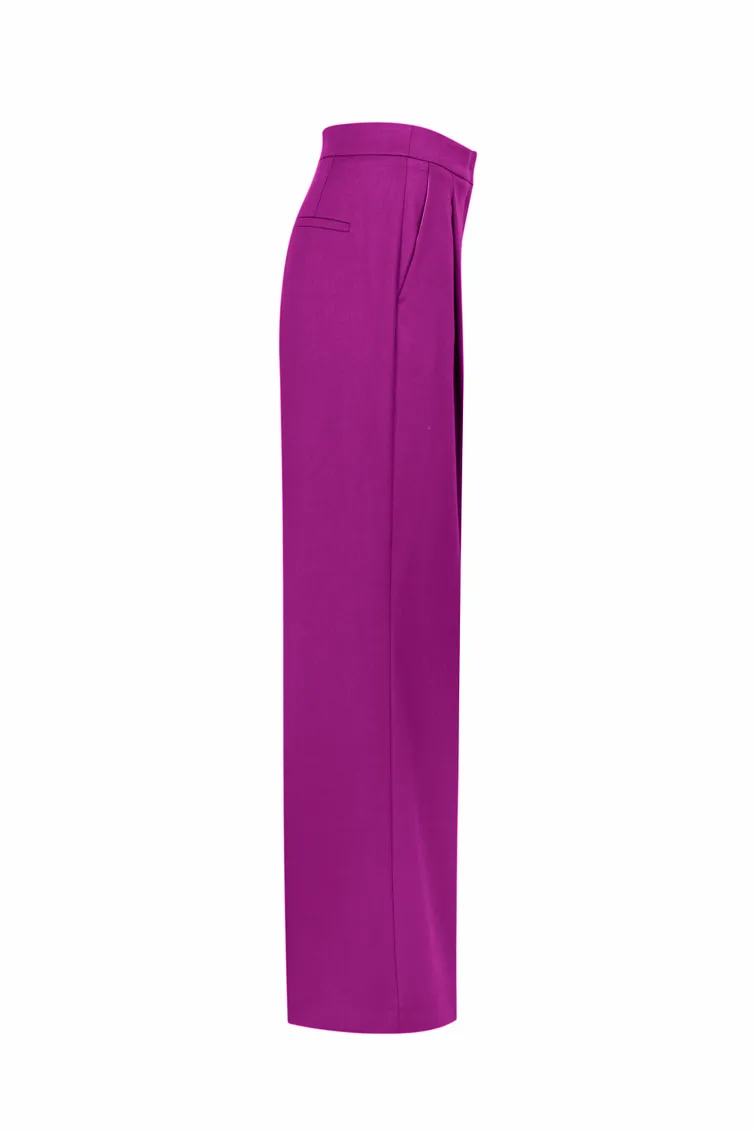 Spodnie Elema #3K-12916-1 fuksiya 164
